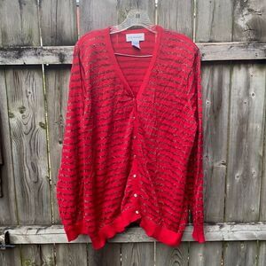 CD Daniels button down sweater sz. 1X